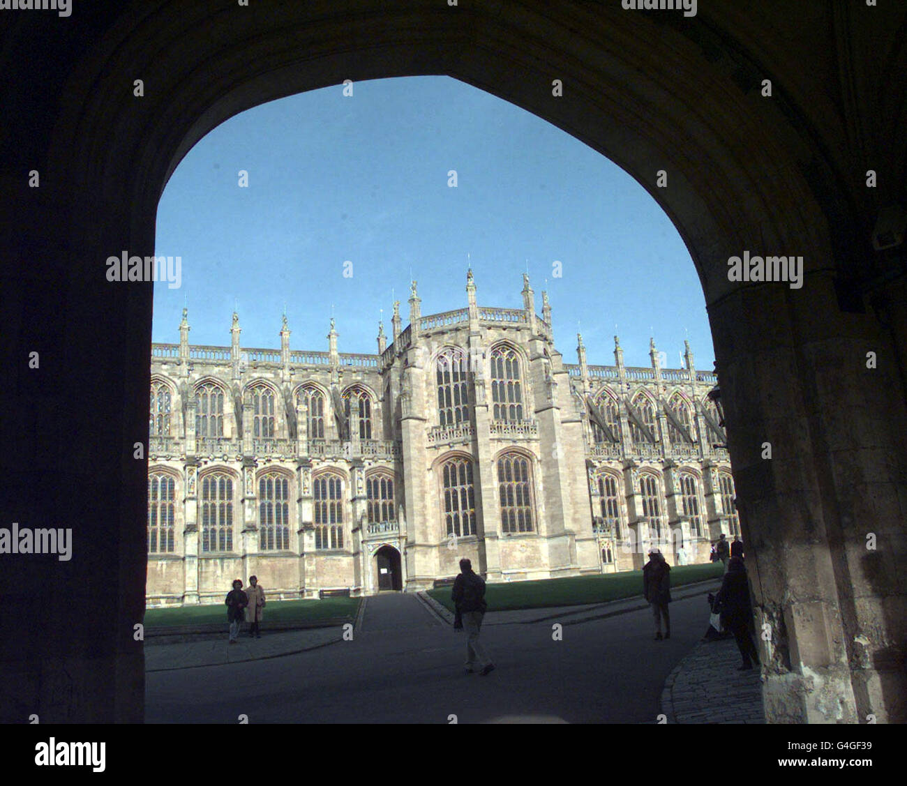 St.-Georgs Kapelle Stockfoto