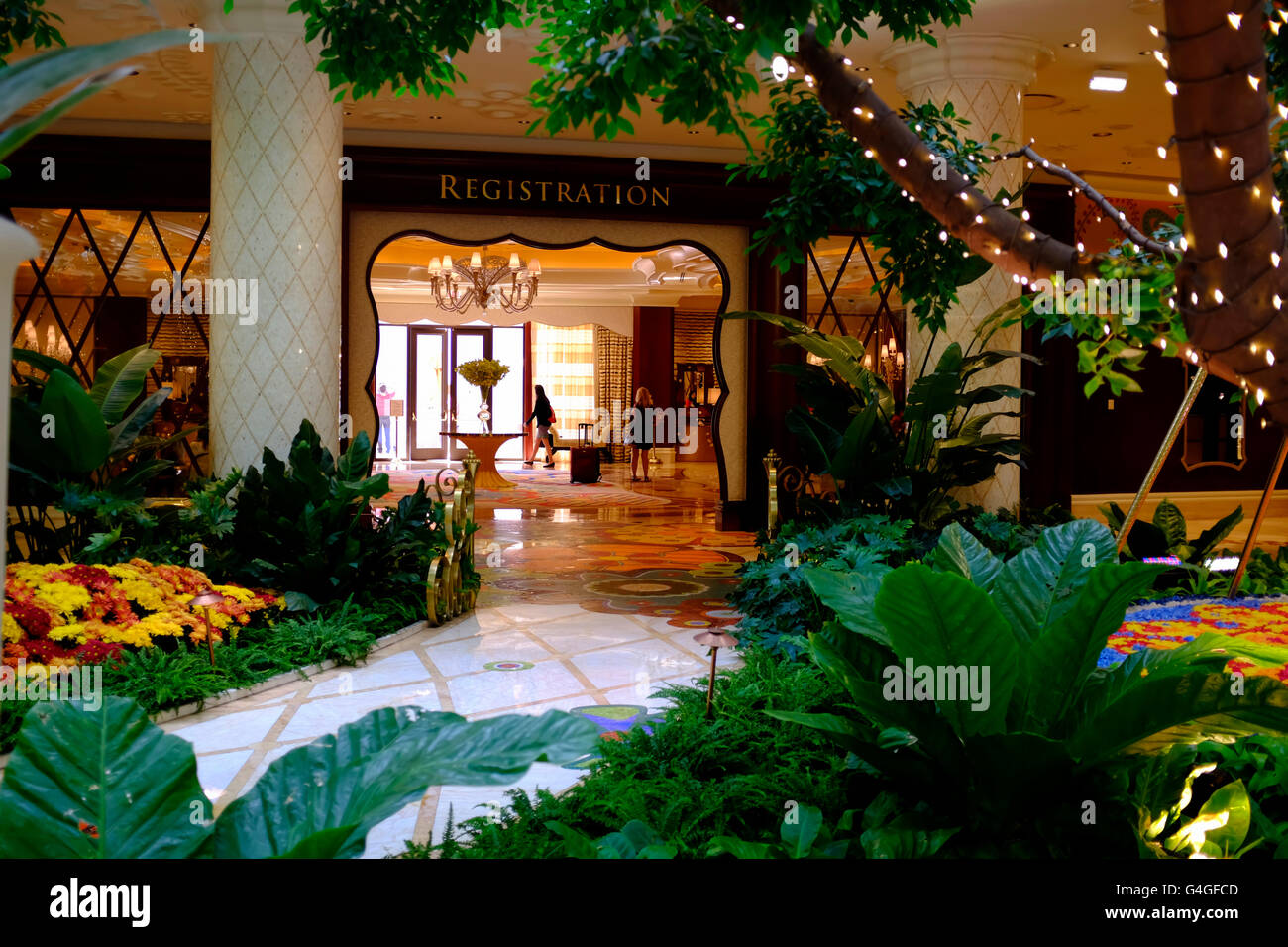 Wynn Hotel and Casino, Las Vegas, Nevada. Stockfoto