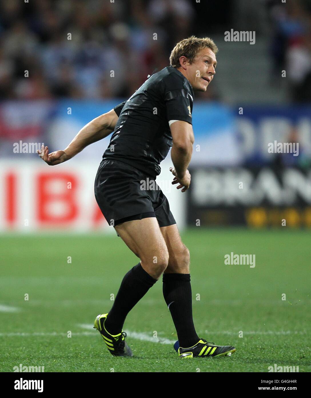 Rugby-Union - IRB Rugby World Cup 2011 - Pool B - Argentinien V England - Otago Stadion Stockfoto