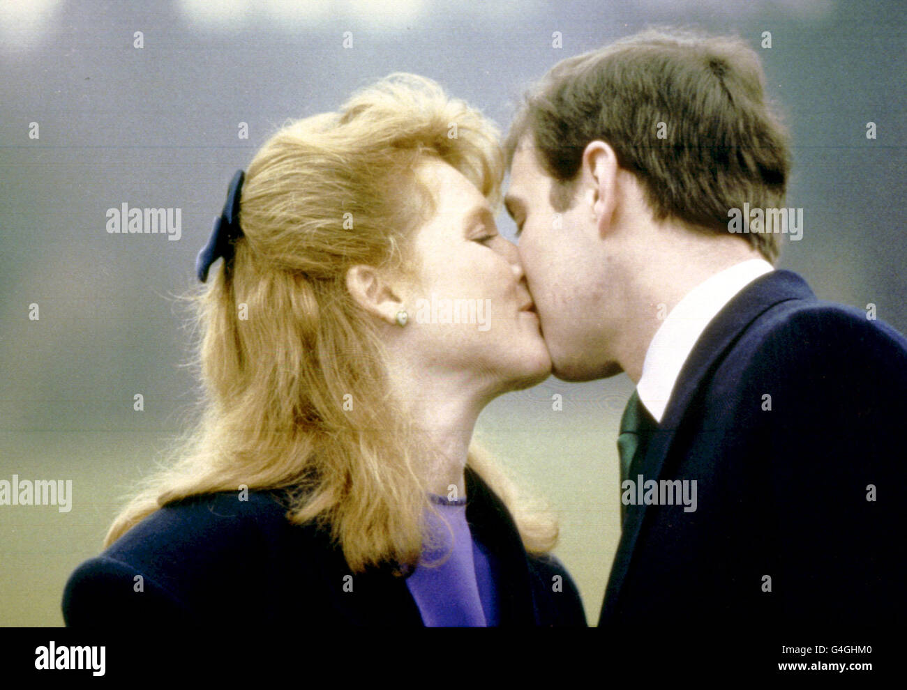 HERZOGIN VON YORK/PRINZ ANDREW ENGAGEMENT Stockfoto