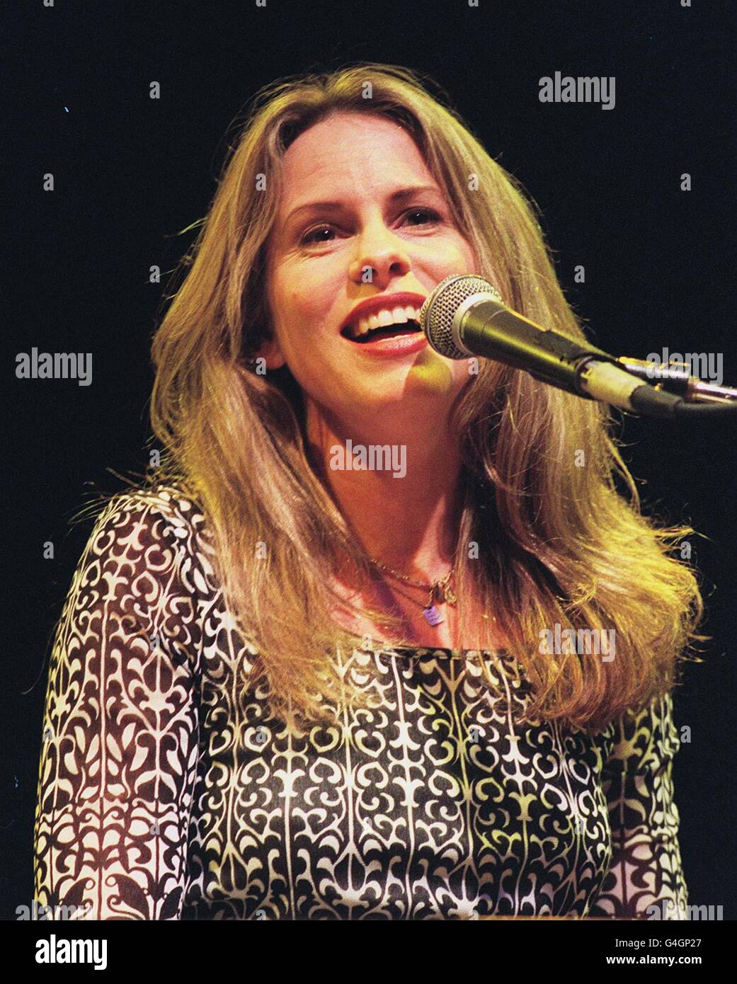 Vonda Shepherd, die Künstlerin, die in der Fernsehserie Ally McBeal zu sehen ist, spielt heute Abend (Sonntag) im Shepherd's Bush Empire in London. Foto von Rosie Hallam/PA Stockfoto