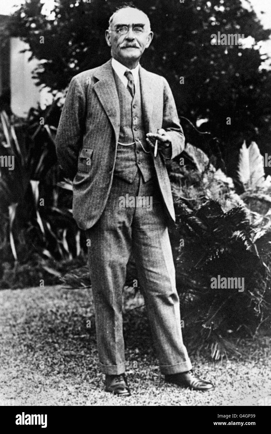 Literatur - Rudyard Kipling - Bermuda. Der britische Autor und Dichter Rudyard Kipling bei einem Besuch auf Bermuda. Stockfoto