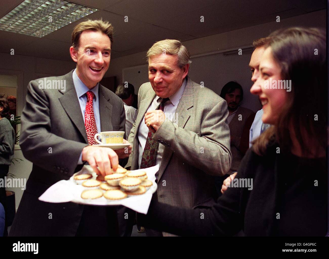 Mandelson im Millennium Dome Stockfoto