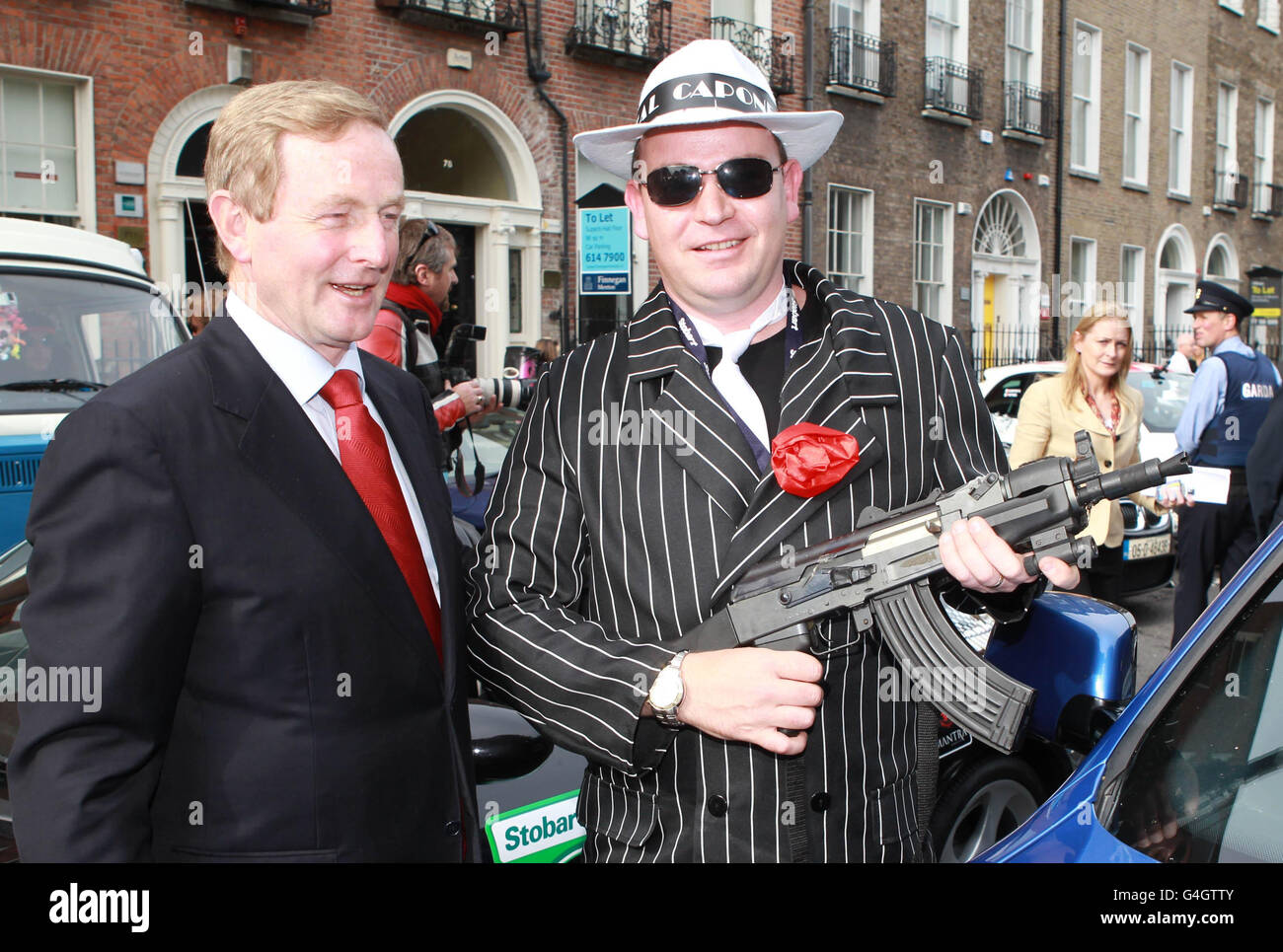 Cannonball Run zugunsten Barretstown Kinderhilfswerk Stockfoto