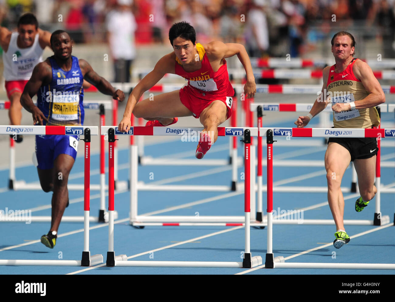 Leichtathletik IAAF Weltmeisterschaften 2011 Tag zwei Daegu. Der