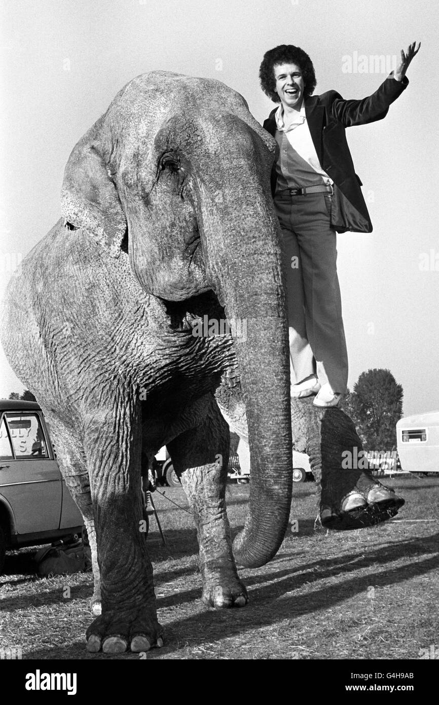 LEO SAYER Stockfoto