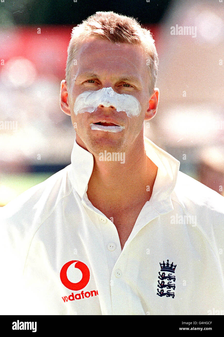 Datei Bild von England Cricketer Alan Mullally. Bild von BEN CURTIS/PA. Stockfoto