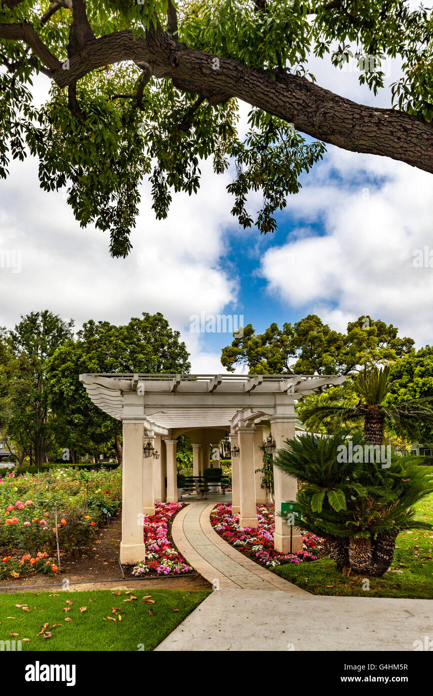 Die William Wrigley Mansion in Pasadena Kalifornien jetzt das Tournament of Roses-Haus Stockfoto