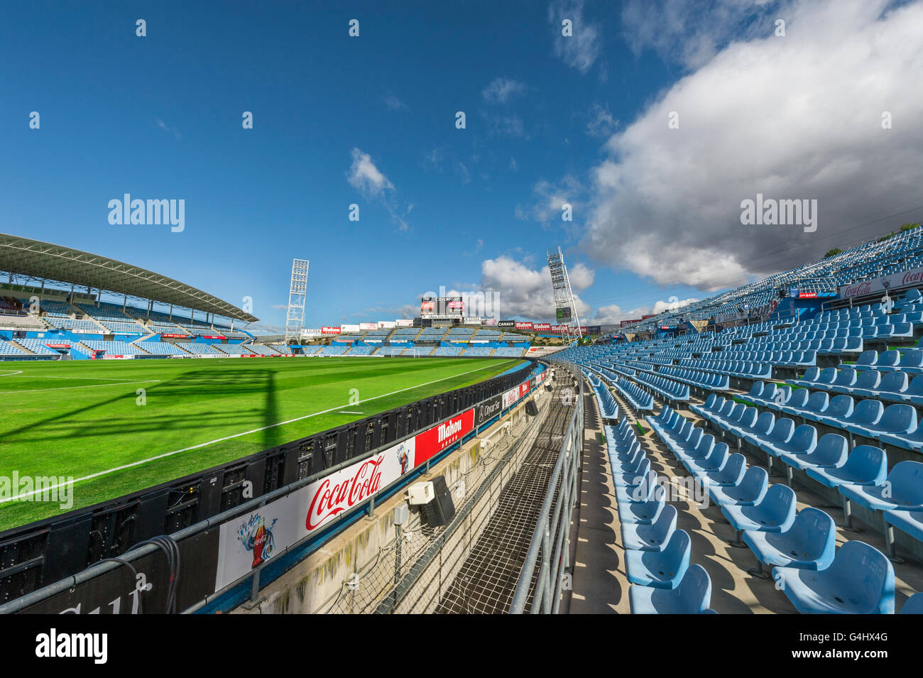 FC Getafe-Stadion-Coliseum Alfonso Pérez Stockfoto