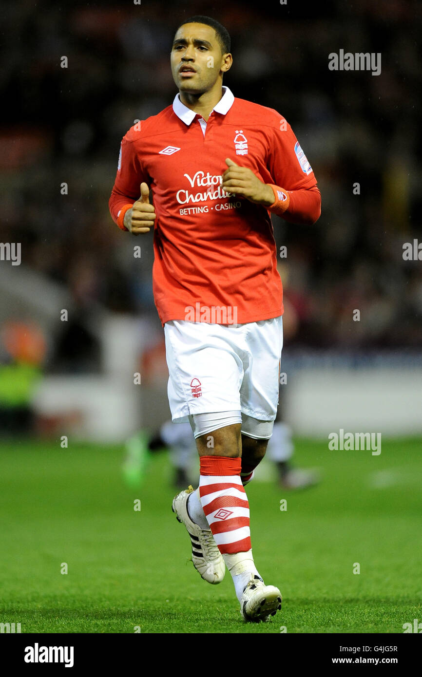 Fußball - Carling Cup - Dritte Runde - Nottingham Forest / Newcastle United - City Ground. Lewis McGugan, Nottingham Forest Stockfoto