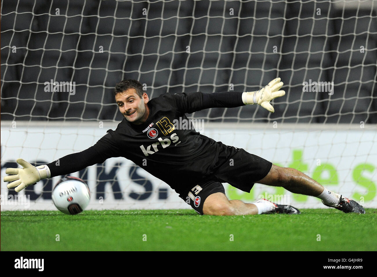 Fußball - npower Football League One - Milton Keynes Dons / Charlton Athletic - Stadion:mk. John Sullivan, Charlton Athletic Stockfoto