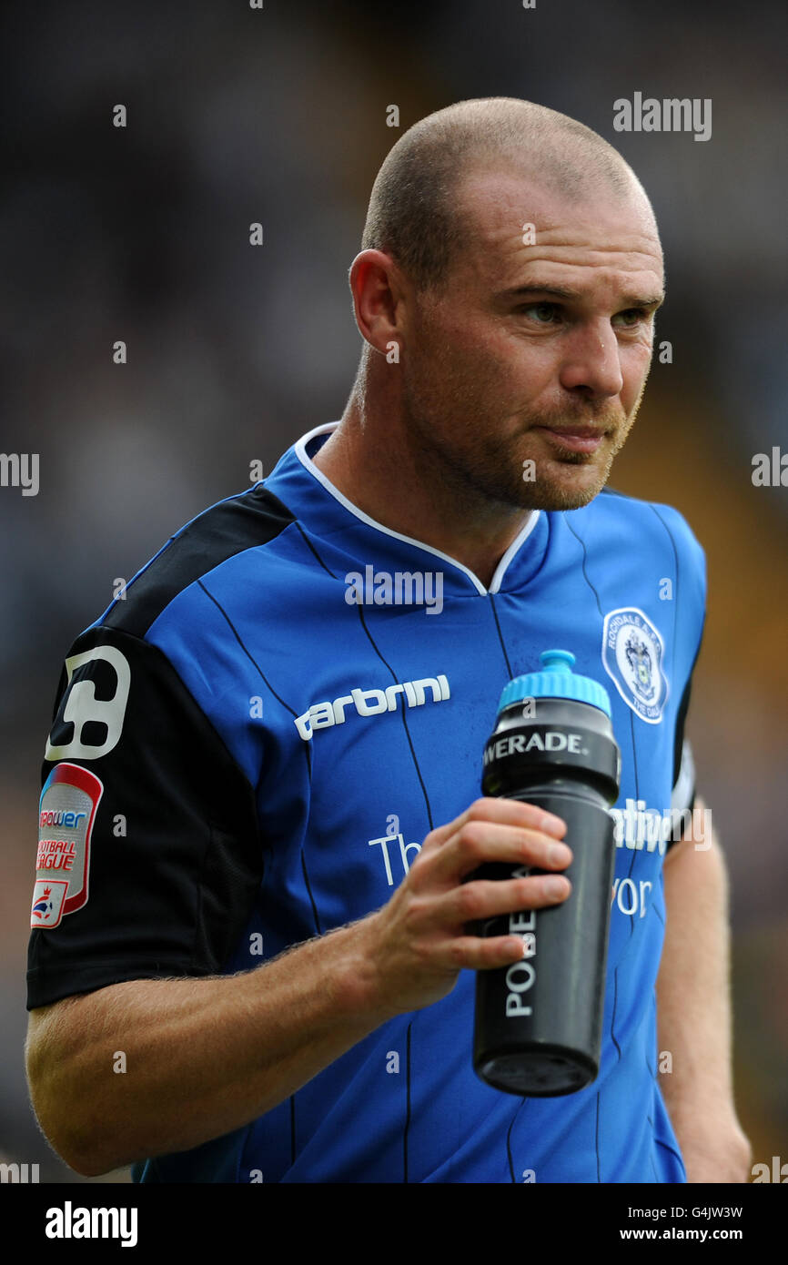 Fußball - Npower Football League One - Notts County V Rochdale - Meadow Lane Stockfoto