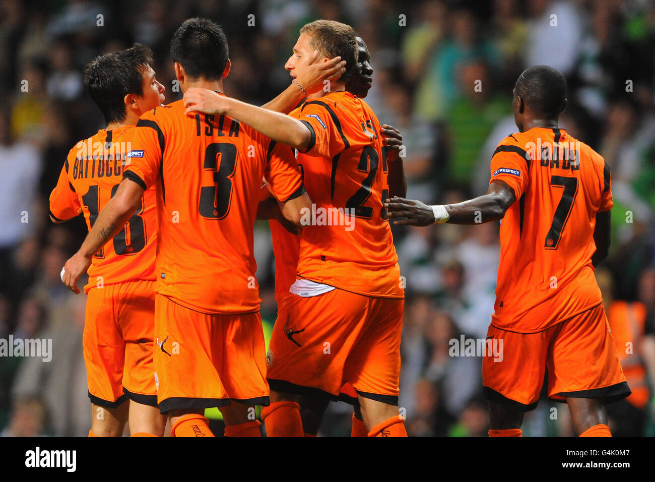 Fußball - UEFA Europa League - Gruppe I - Celtic V Udinese - Celtic Park Stockfoto