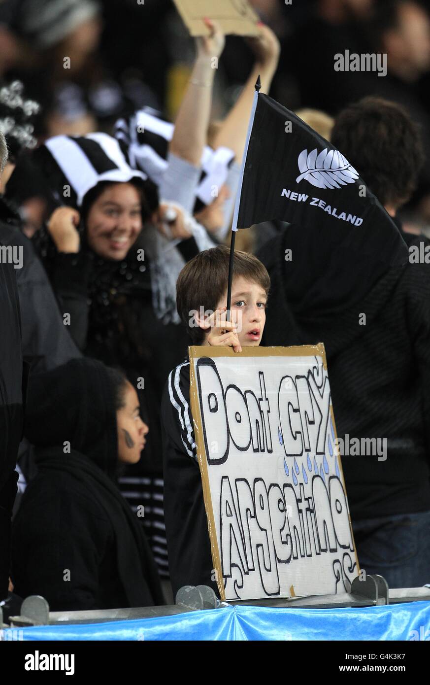 Rugby-Union - Rugby World Cup 2011 - Quarter Final - New Zealand V Argentinien - Eden Park Stockfoto