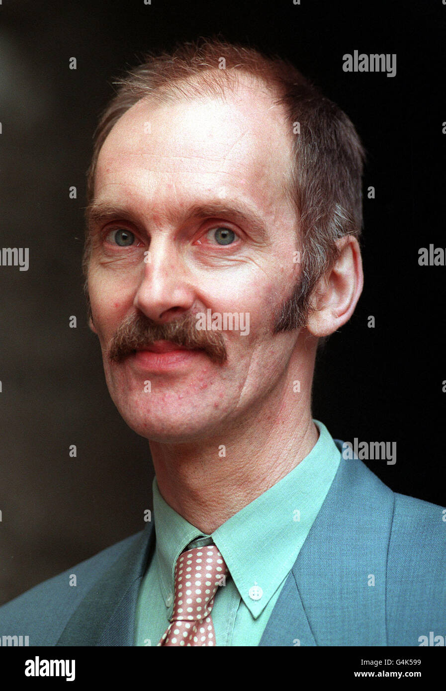 David Roe, der potenzielle Kandidat für die Naturrechtspartei Schottlands im Süden Schottlands. Stockfoto