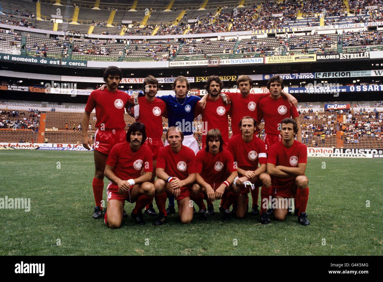 1977 CONCACAF Championship Fußball Kanada in Mexiko Estadio