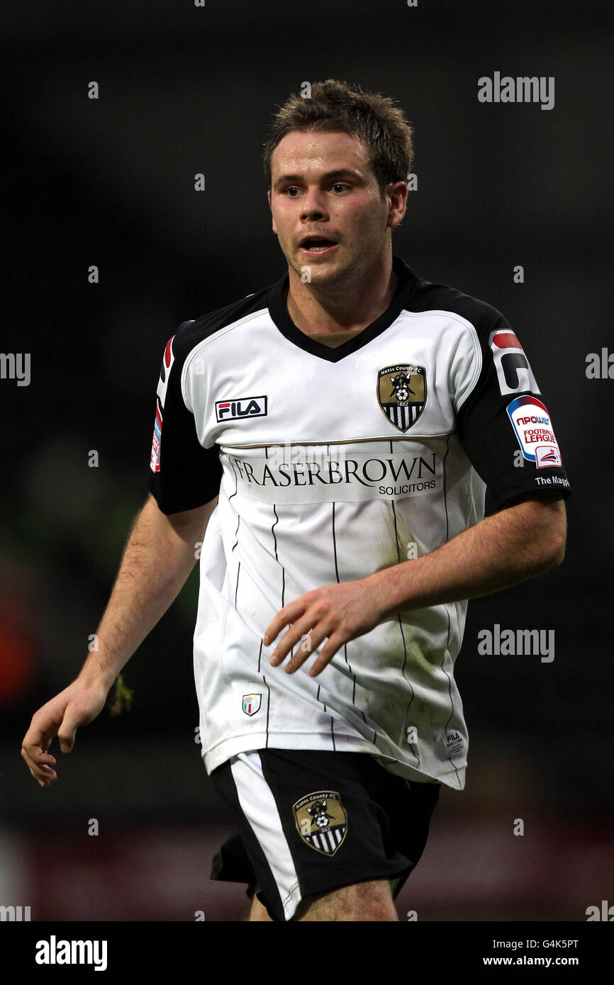 Soccer - npower Football League One - Notts County / Hartlepool United - Meadow Lane. Alan Judge, Notts County Stockfoto