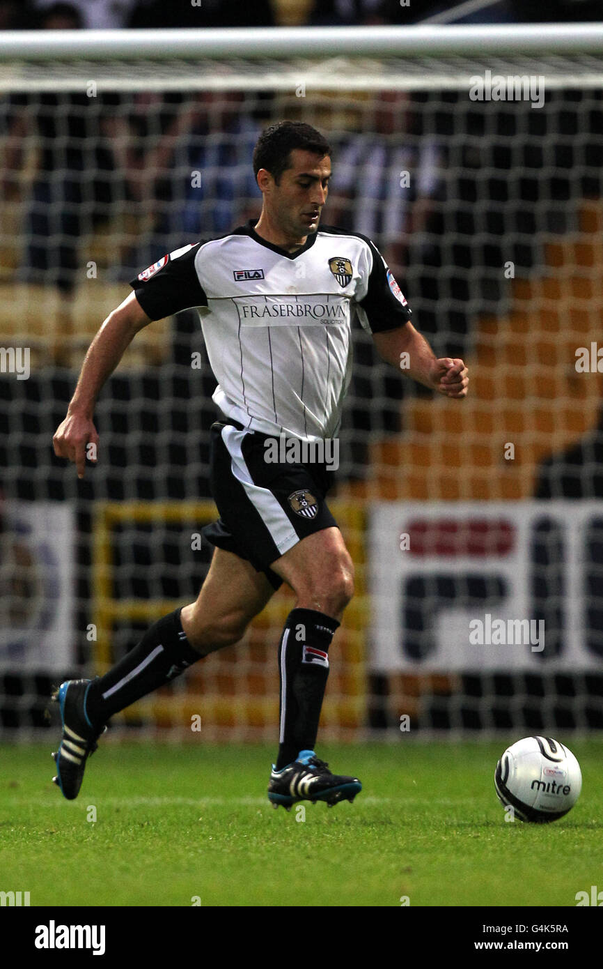 Soccer - npower Football League One - Notts County / Hartlepool United - Meadow Lane. Mike Edwards, Notts County Stockfoto