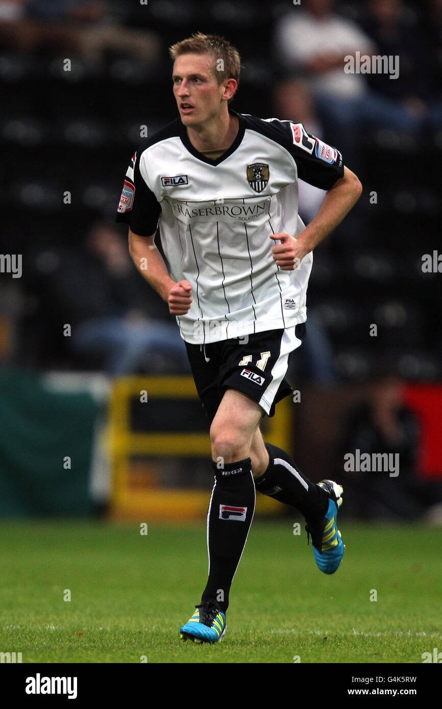 Soccer - npower Football League One - Notts County / Hartlepool United - Meadow Lane. Jeff Hughes, Notts County Stockfoto