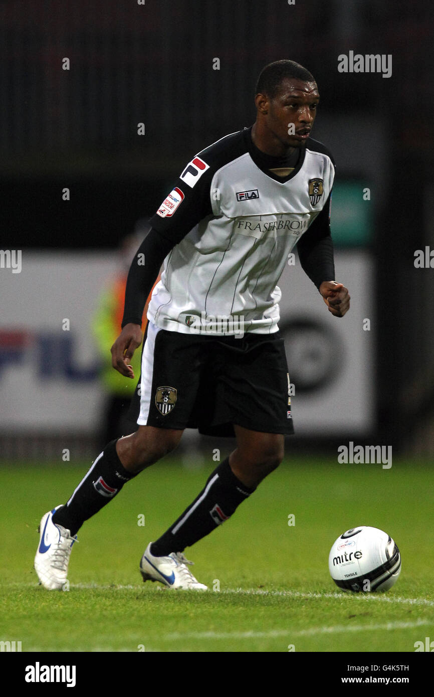 Fußball - Npower Football League One - Notts County V Hartlepool United - Meadow Lane Stockfoto