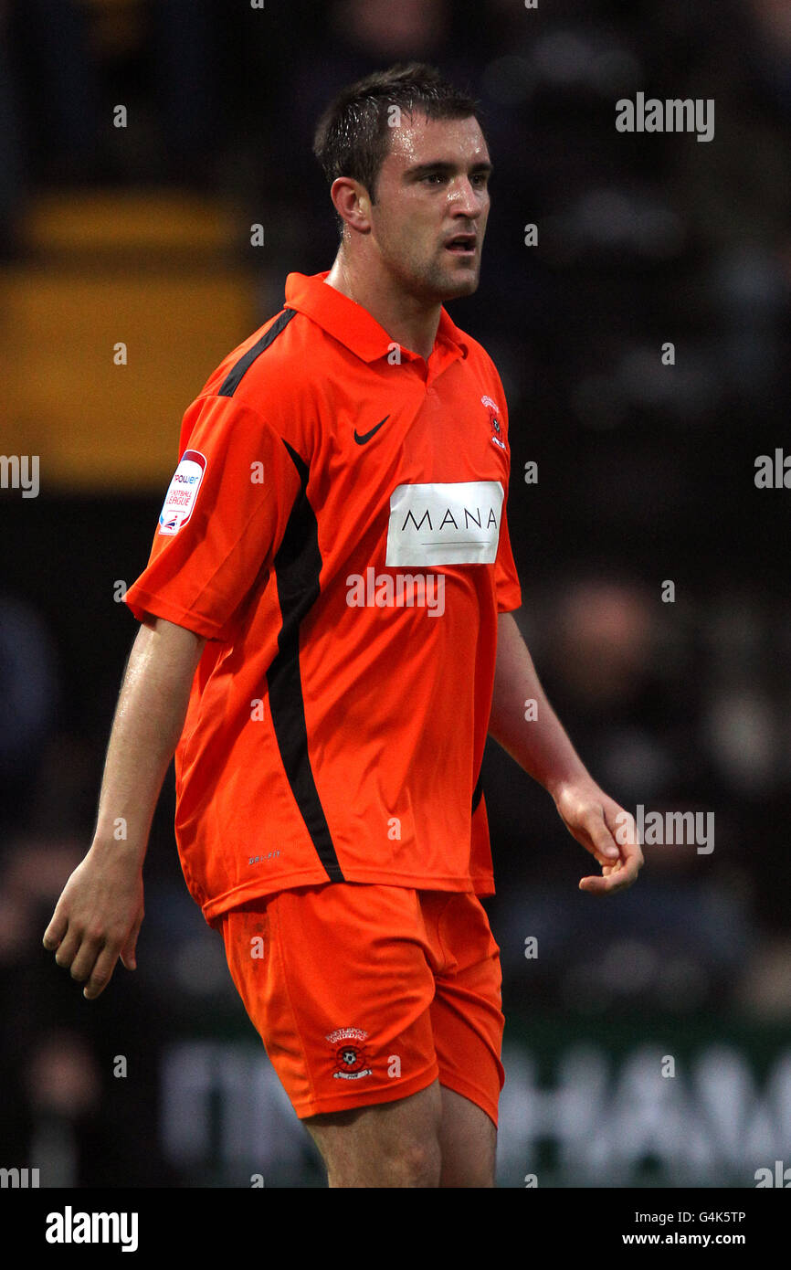 Fußball - Npower Football League One - Notts County V Hartlepool United - Meadow Lane Stockfoto