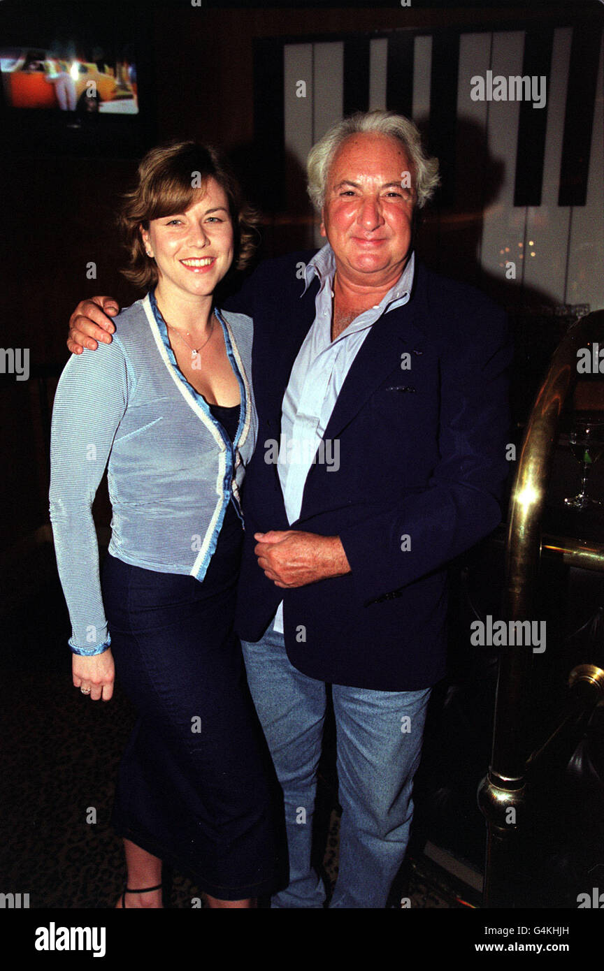 Michael Winner & Vanessa Perry Stockfoto