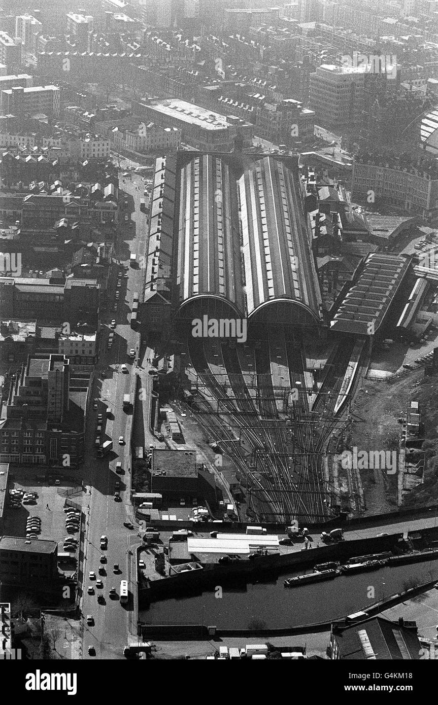 Kings Cross Station Stockfoto