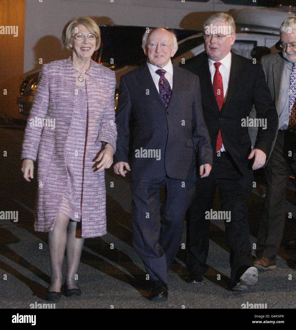 Irische Präsidentschaftswahl Stockfoto