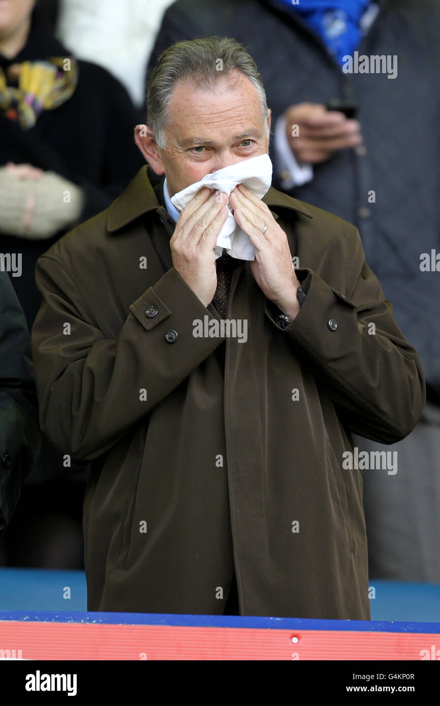 Fußball - Barclays Premier League - Everton gegen Manchester United – Goodison Park Stockfoto