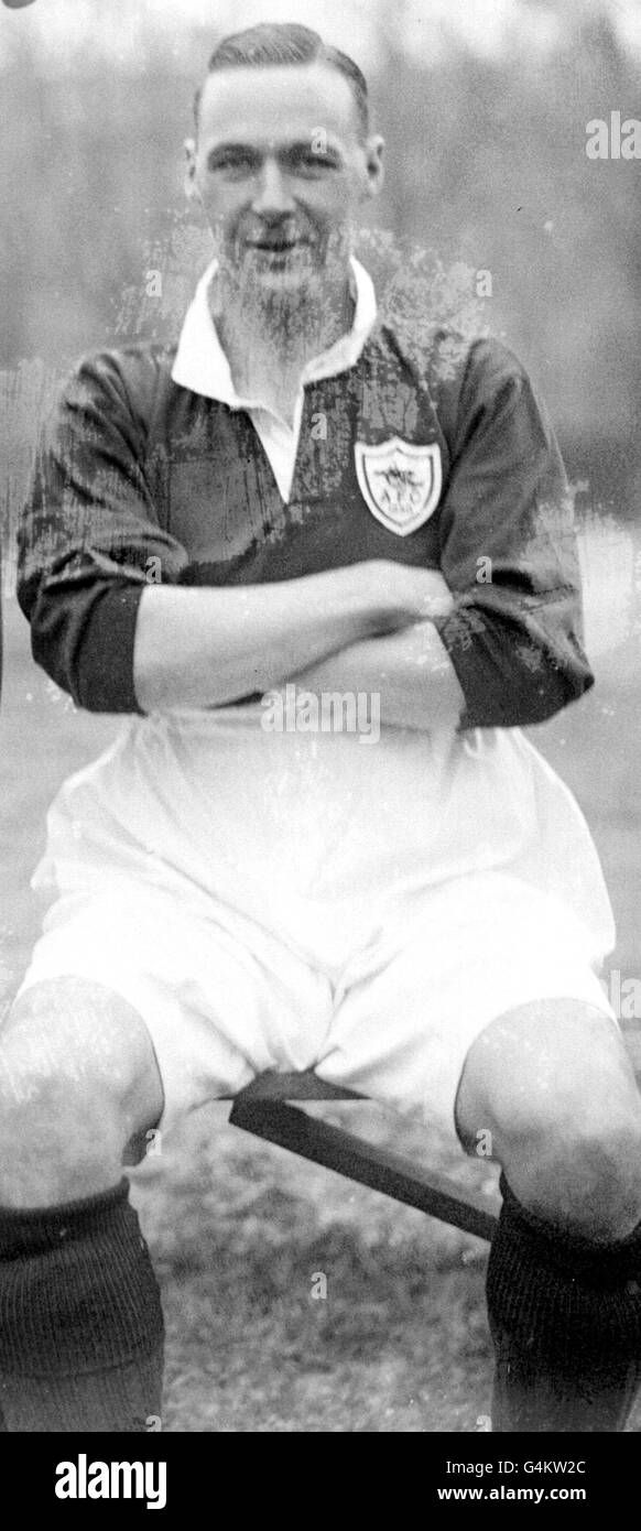 David Jack/Arsenal 1930. Fußballspieler David Jack aus Arsenal, 1930. Stockfoto