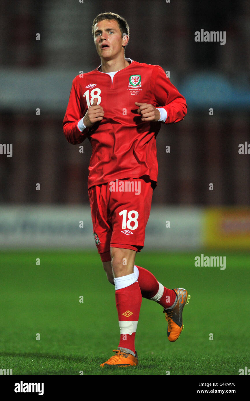 Fußball - UEFA U21 EURO 2013 - Wales U21 V Tschechien U21 - The Racecourse Ground Stockfoto