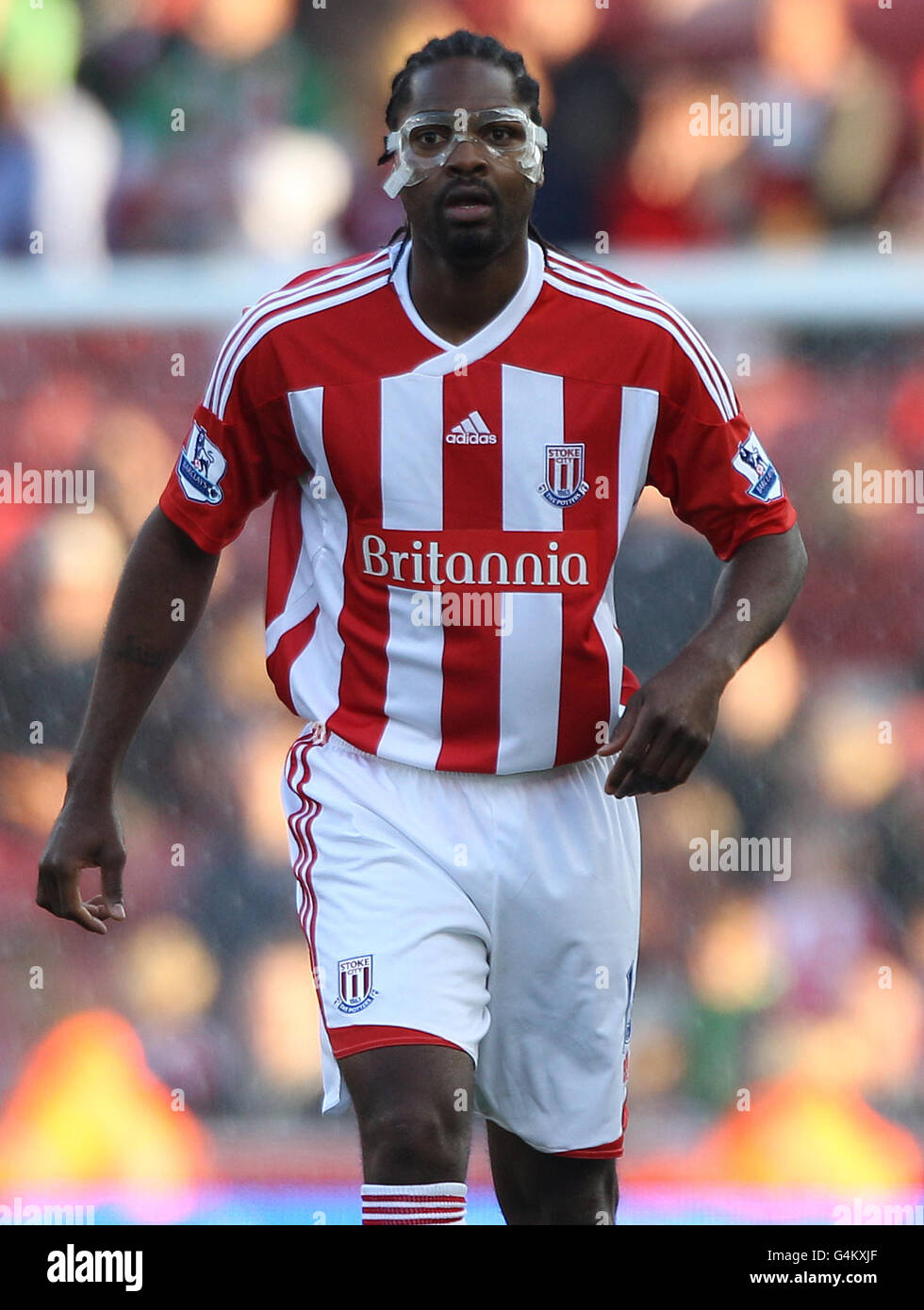 Fußball - Barclays Premier League - Stoke City V Fulham - Britannia Stadium Stockfoto