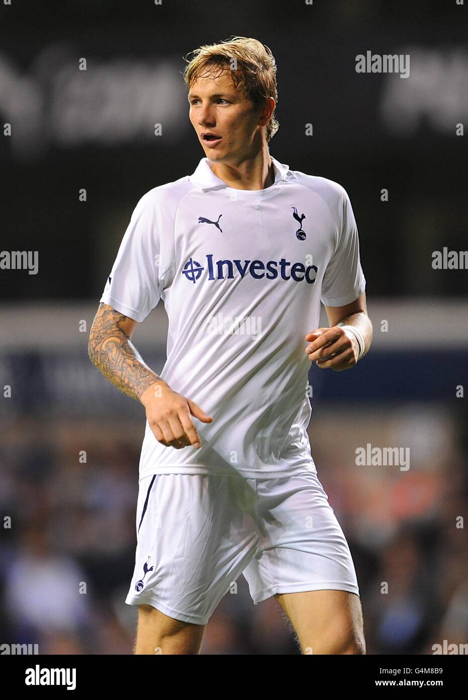 Fußball - UEFA Europa League - Play-Offs - Rückspiel - Tottenham Hotspur V Heart of Midlothian - White Hart Lane Stockfoto