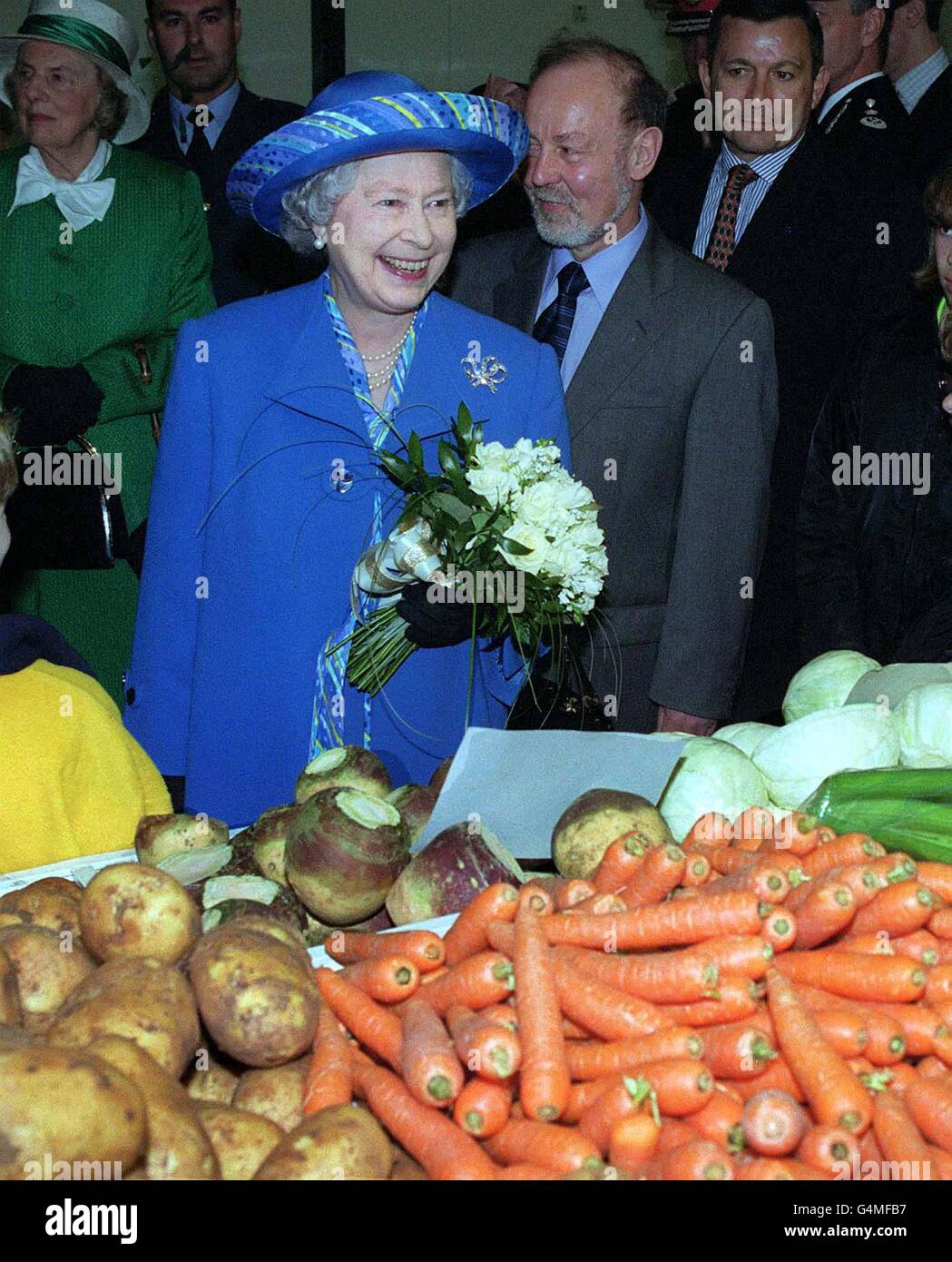 ROYAL Queen/Rumpf Stockfoto