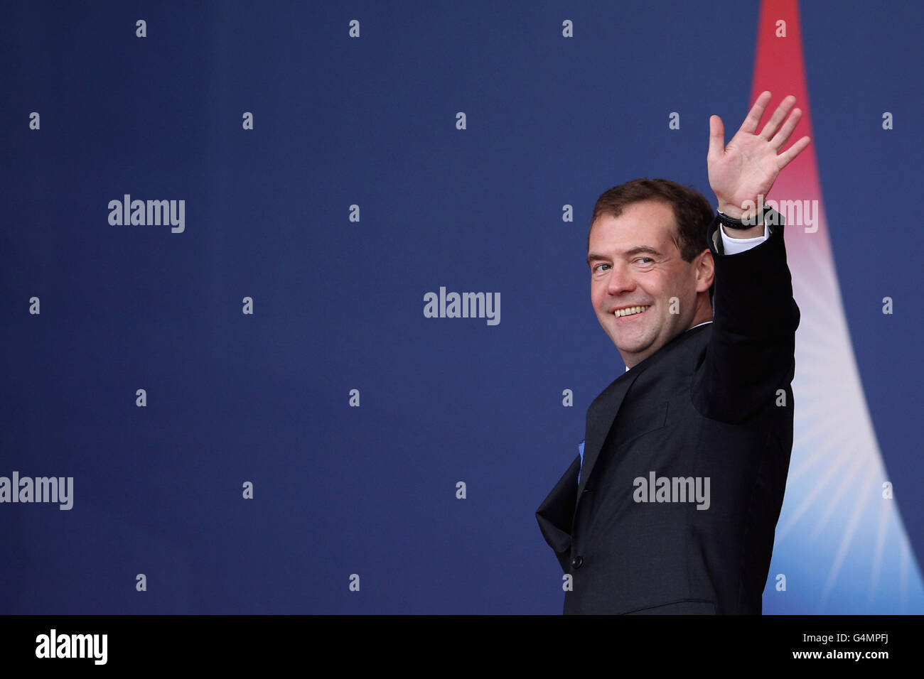 G20-Gipfel der Staats- und Regierungschefs in Cannes Stockfoto