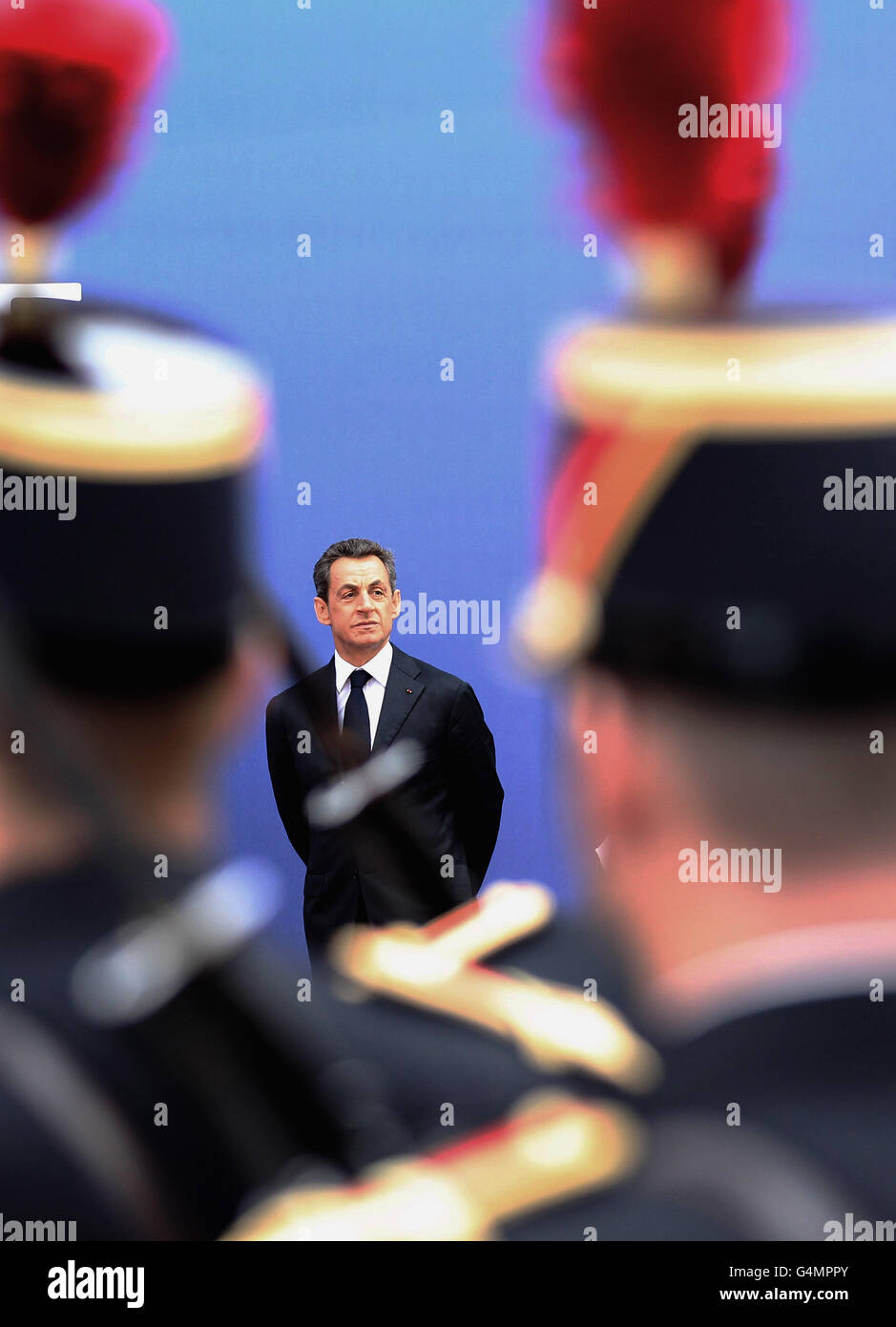 G20-Gipfel der Staats- und Regierungschefs in Cannes Stockfoto