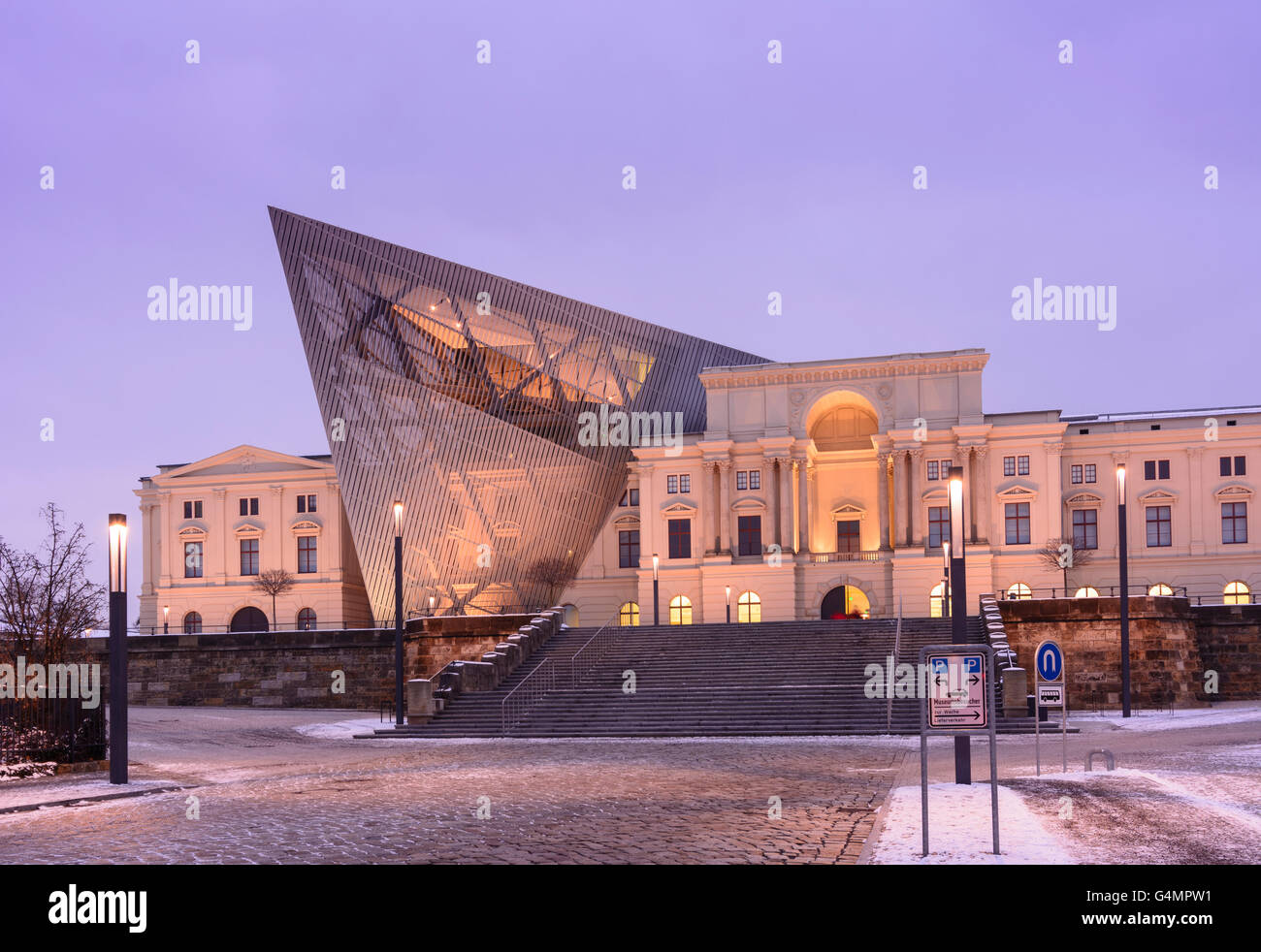 Deutsche Armee Bundeswehr Museum für Militärgeschichte, Deutschland, Sachsen, Sachsen, Dresden Stockfoto