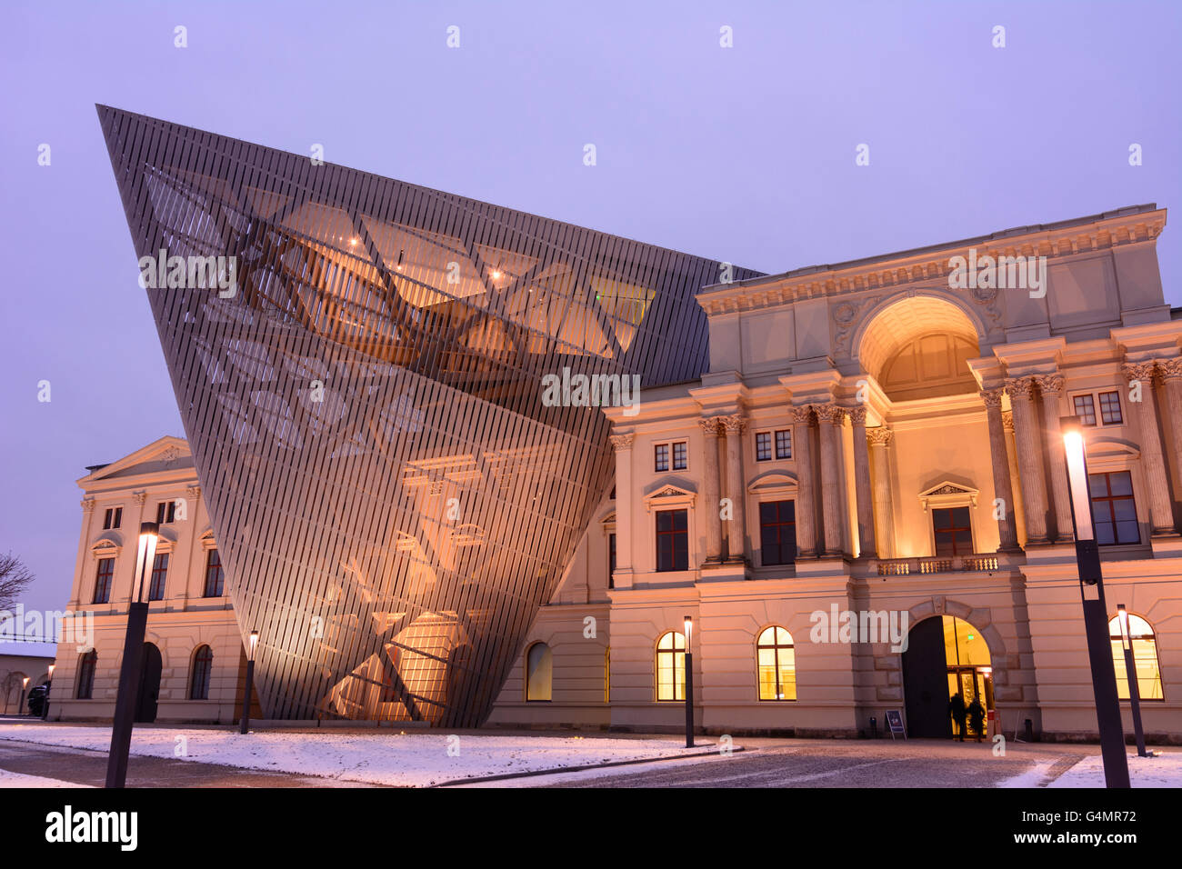 Deutsche Armee Bundeswehr Museum für Militärgeschichte, Deutschland, Sachsen, Sachsen, Dresden Stockfoto
