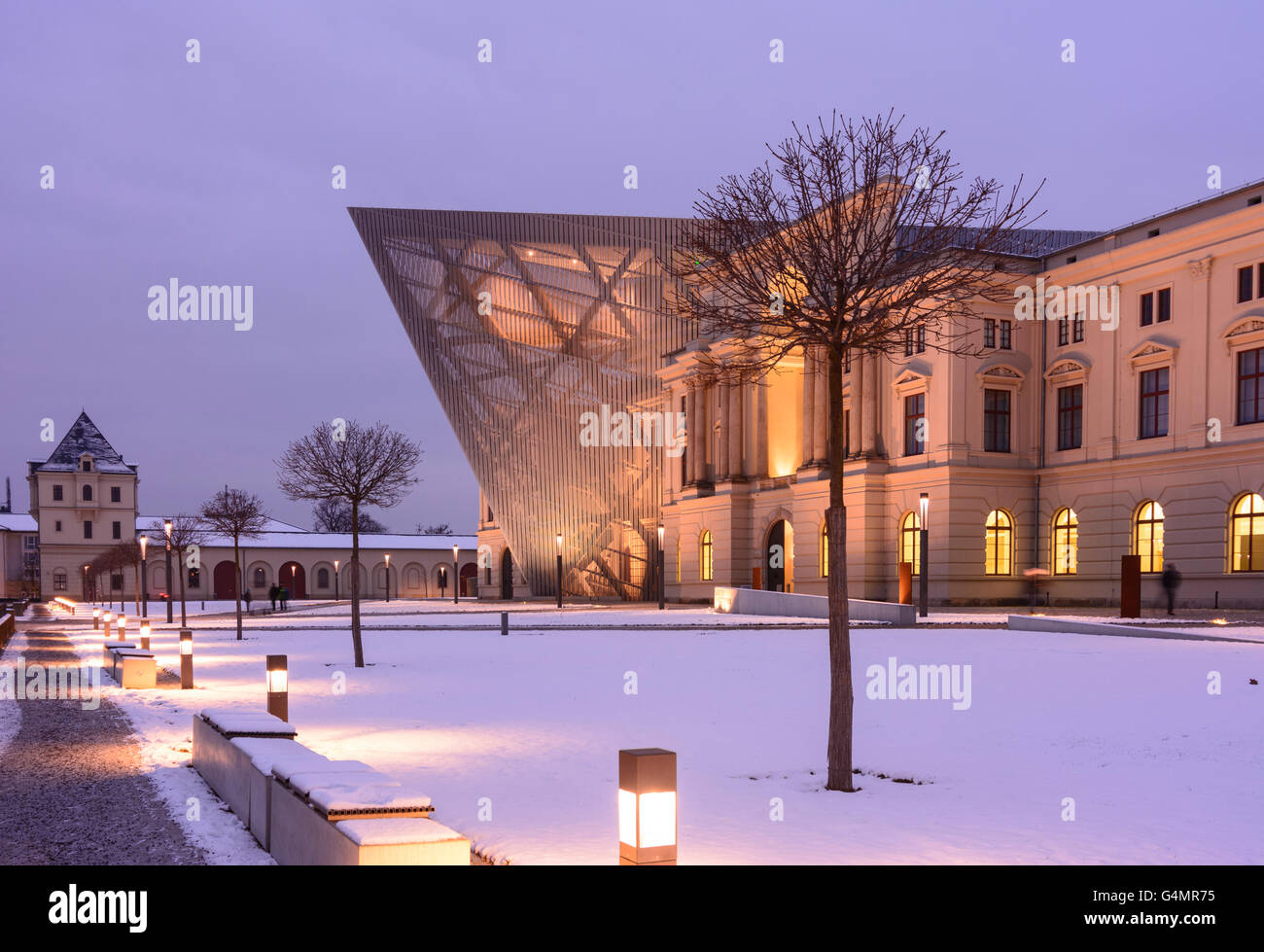 Deutsche Armee Bundeswehr Museum für Militärgeschichte, Deutschland, Sachsen, Sachsen, Dresden Stockfoto