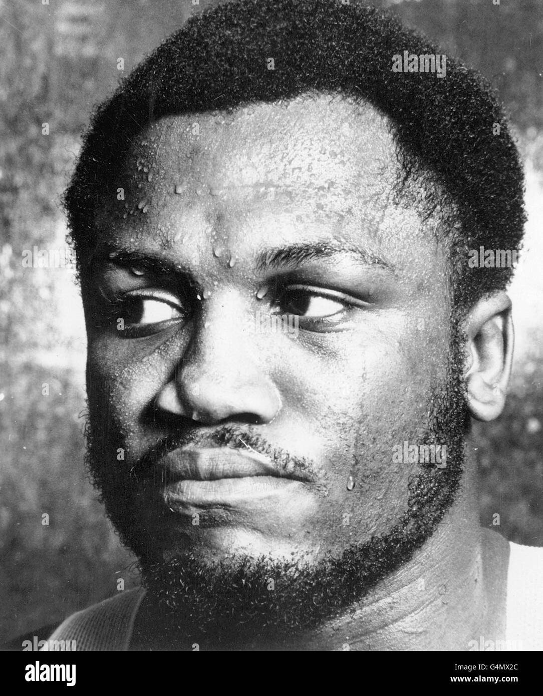 Joe Frazier, amerikanischer Ex-Weltmeister im Schwergewicht Stockfoto