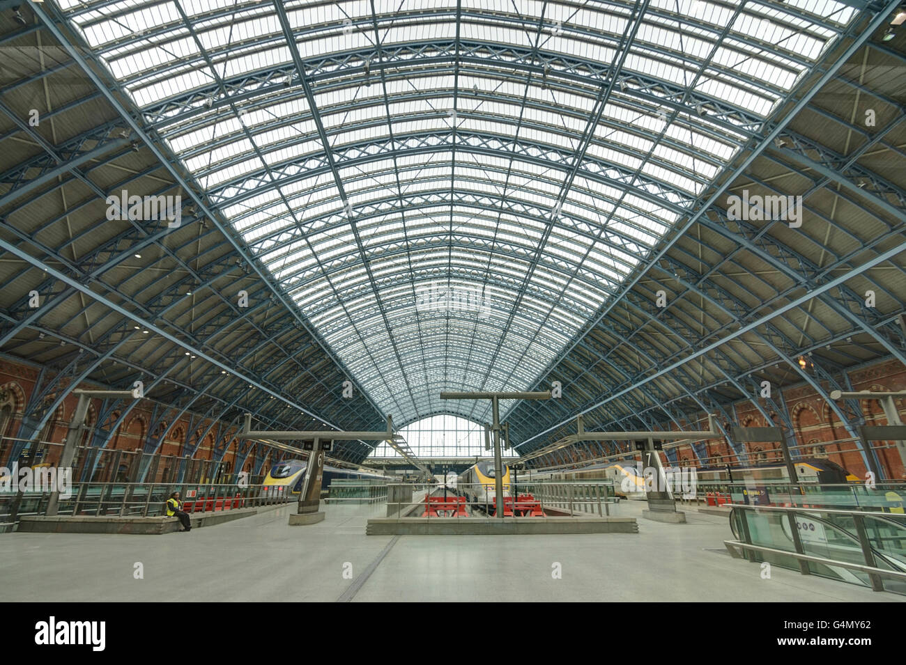 St Pancras Station Stockfoto