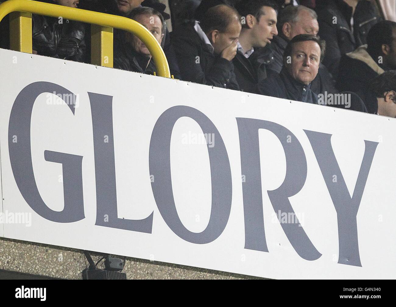 Fußball - Barclays Premier League - Tottenham Hotspur V Aston Villa - White Hart Lane Stockfoto
