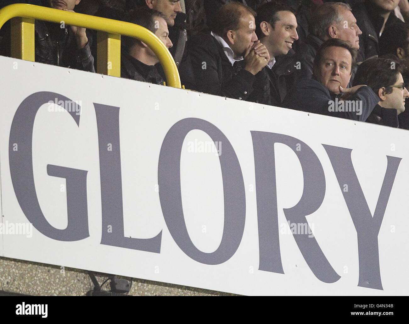 Fußball - Barclays Premier League - Tottenham Hotspur V Aston Villa - White Hart Lane Stockfoto