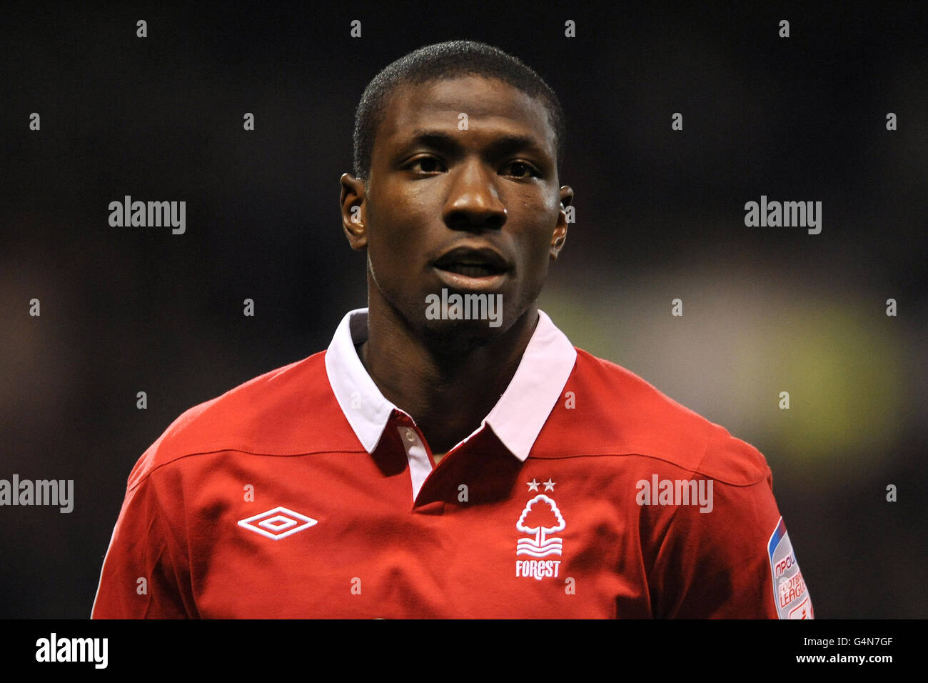 Fußball - npower Football League Championship - Nottingham Forest / Reading - City Ground. Guy Moussi, Nottingham Forest Stockfoto