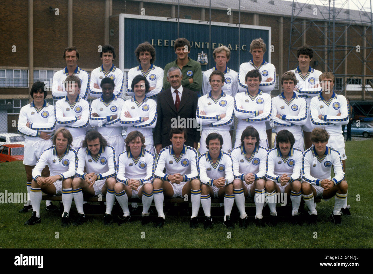 Fußball - Liga Division One - Leeds United Photocall - Elland Road Stockfoto