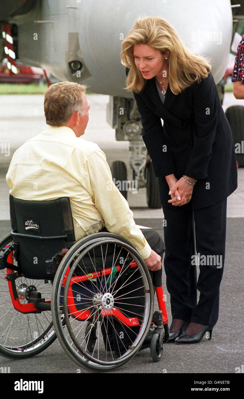 Königin Noor, Air Tattoo Stockfoto