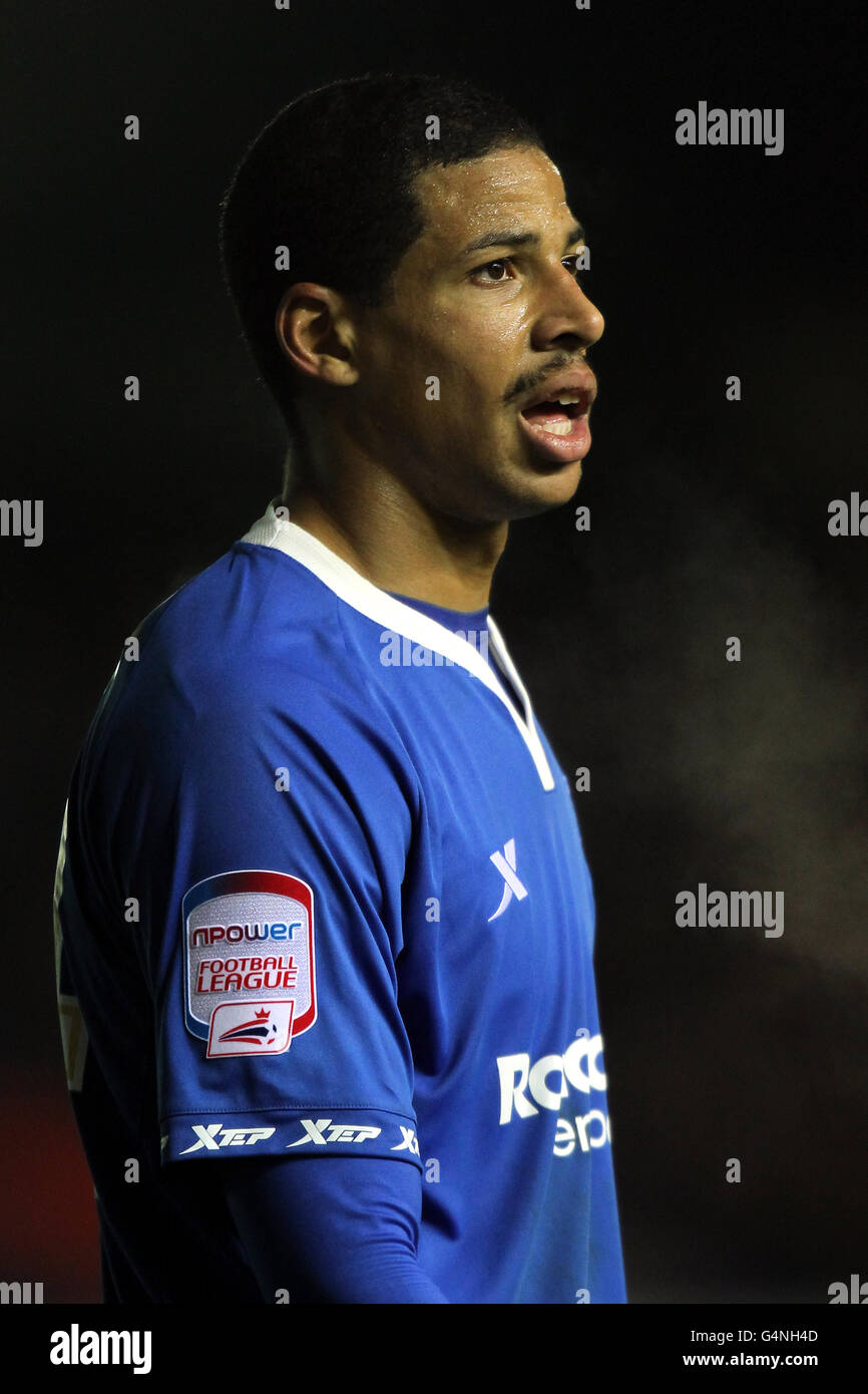 Fußball - npower Football League Championship - Birmingham City / Burnley - St Andrews. Curtis Davies, Birmingham City Stockfoto