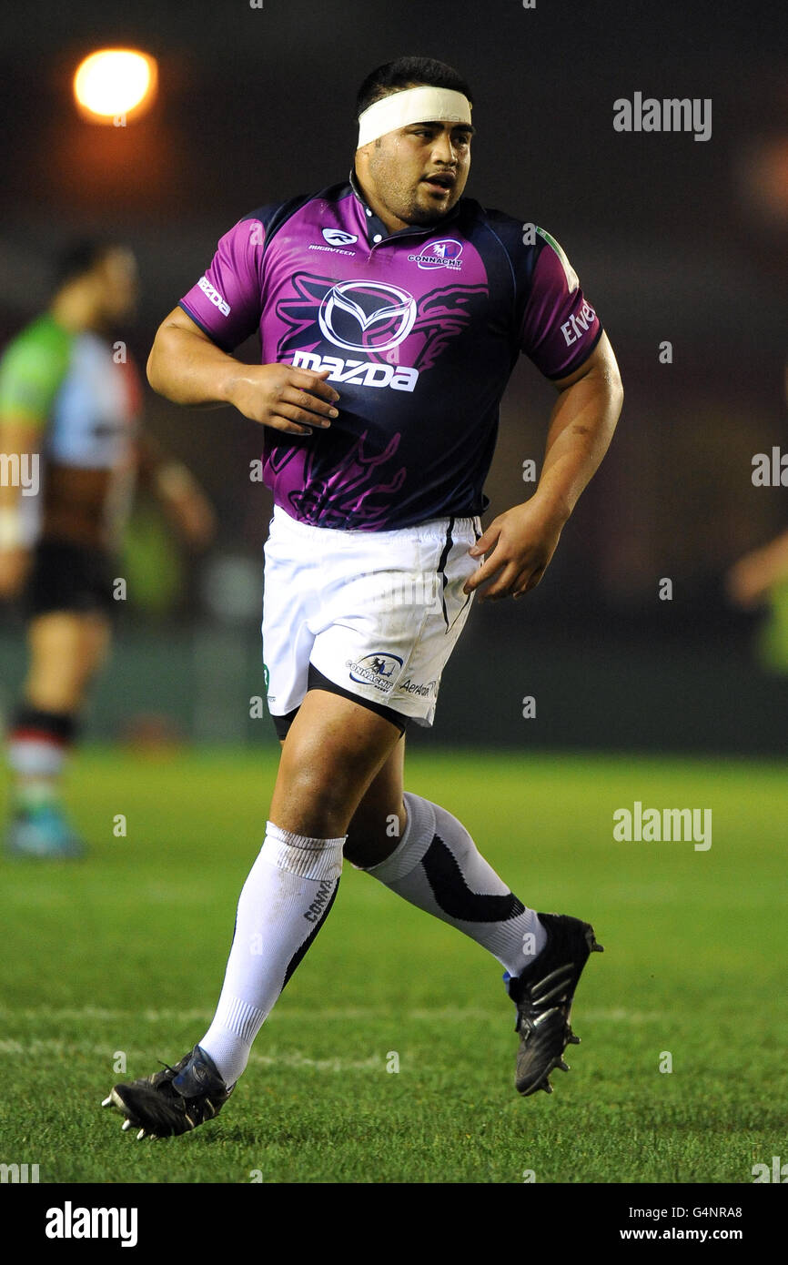 Rugby-Union - Heineken Cup - Pool 6 - Harlequins V Connacht Rugby - Twickenham Stoop Stockfoto