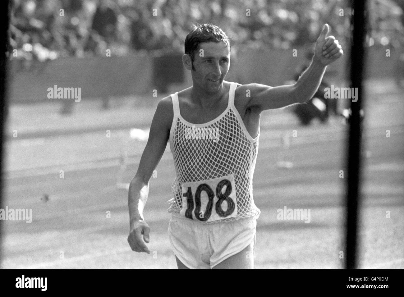 Leichtathletik - Marathon 1970 britischen Commonwealth Spiele - Edinburgh - Männer Stockfoto