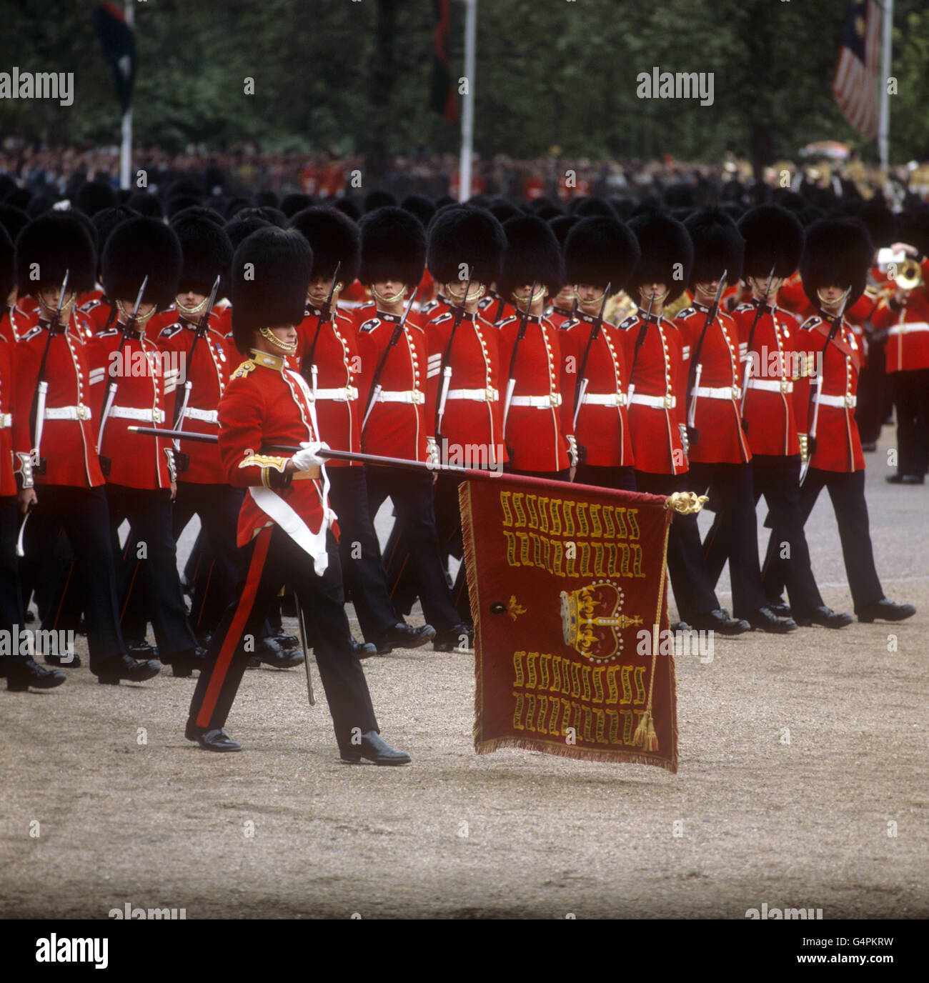 Royalty - Trooping die Farbe - London Stockfoto
